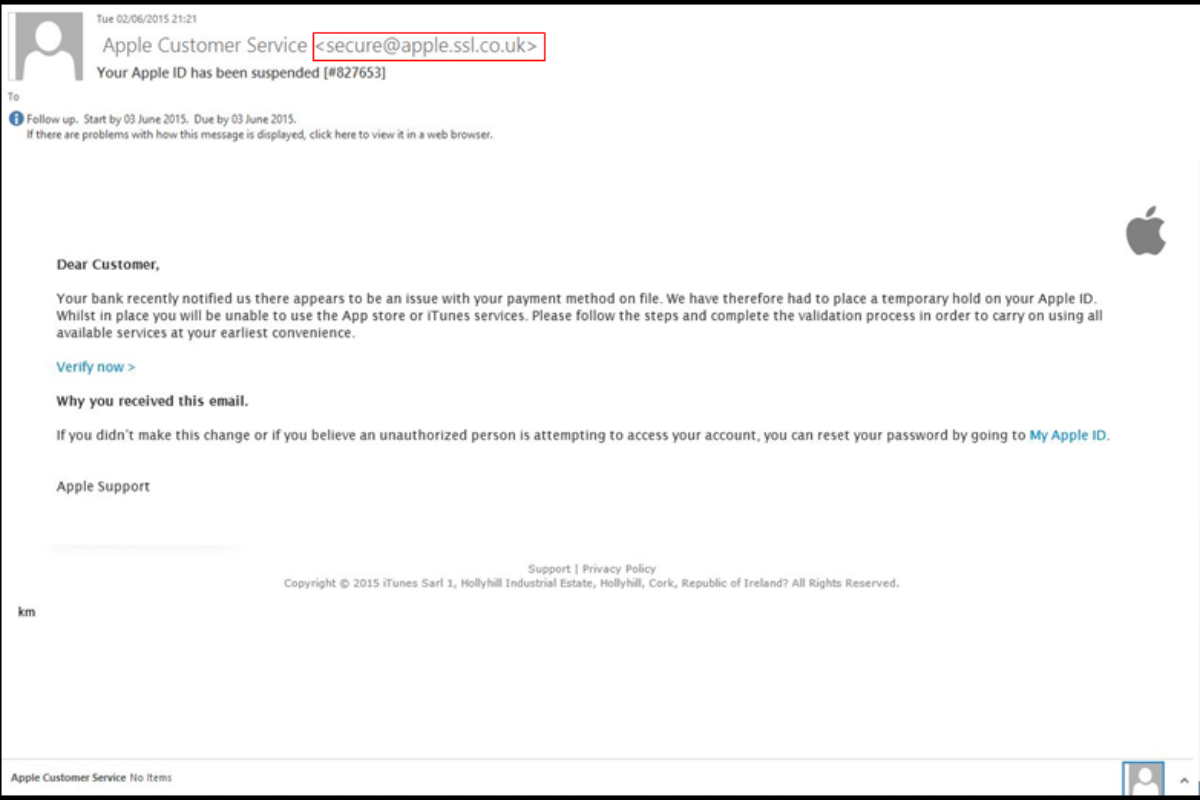 Apple ID email