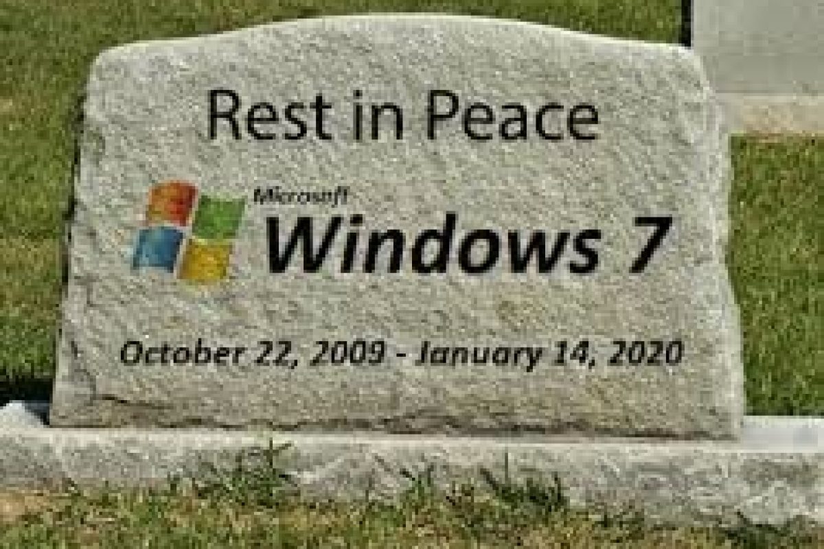 RIP Windows 7 hello Windows 10