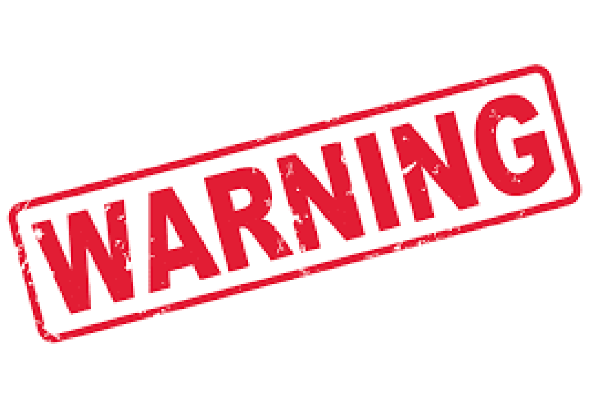 Warning