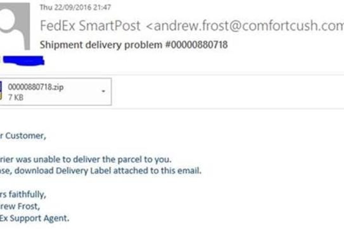 beware email scam