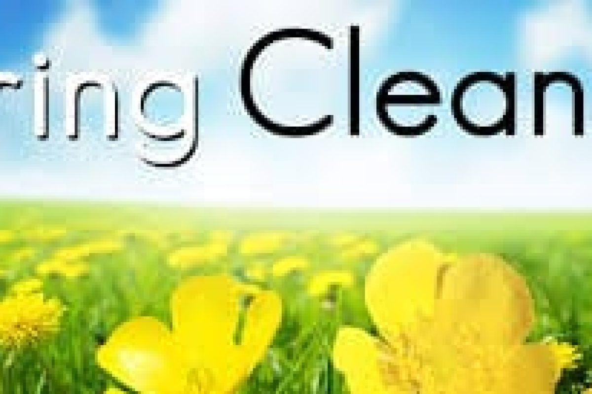 spring cleaning